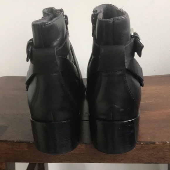 New Anthropologie Liendo wrap around booties 8.5 - Picture 6 of 8